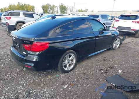 2015 BMW 335I Gran Turismo xDrive z USA, uszkodzony, nr VIN WBA3X9C58FD867973